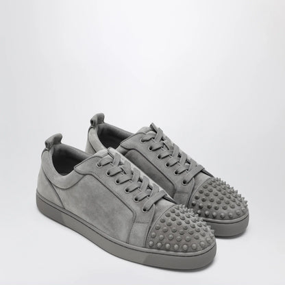 Christian Louboutin Louis Jr Spikes Canopy sneakers phantom grey