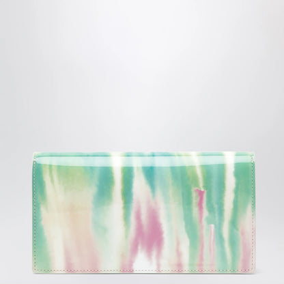 Christian Louboutin Bettina Clutch in multicoloured crepe satin