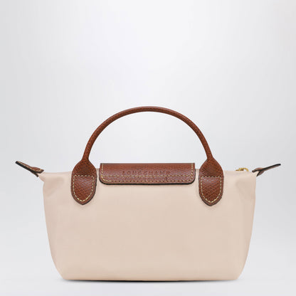 Longchamp Le Pliage Original Pebble clutch bag papier