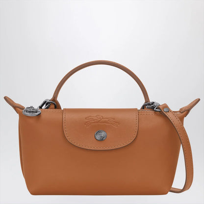 Longchamp Pochette Le Pliage Xtra XS in Cashew colour