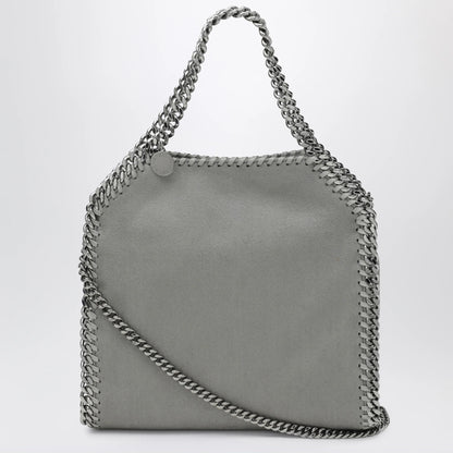Stella McCartney Mini Falabella tote bag in light grey