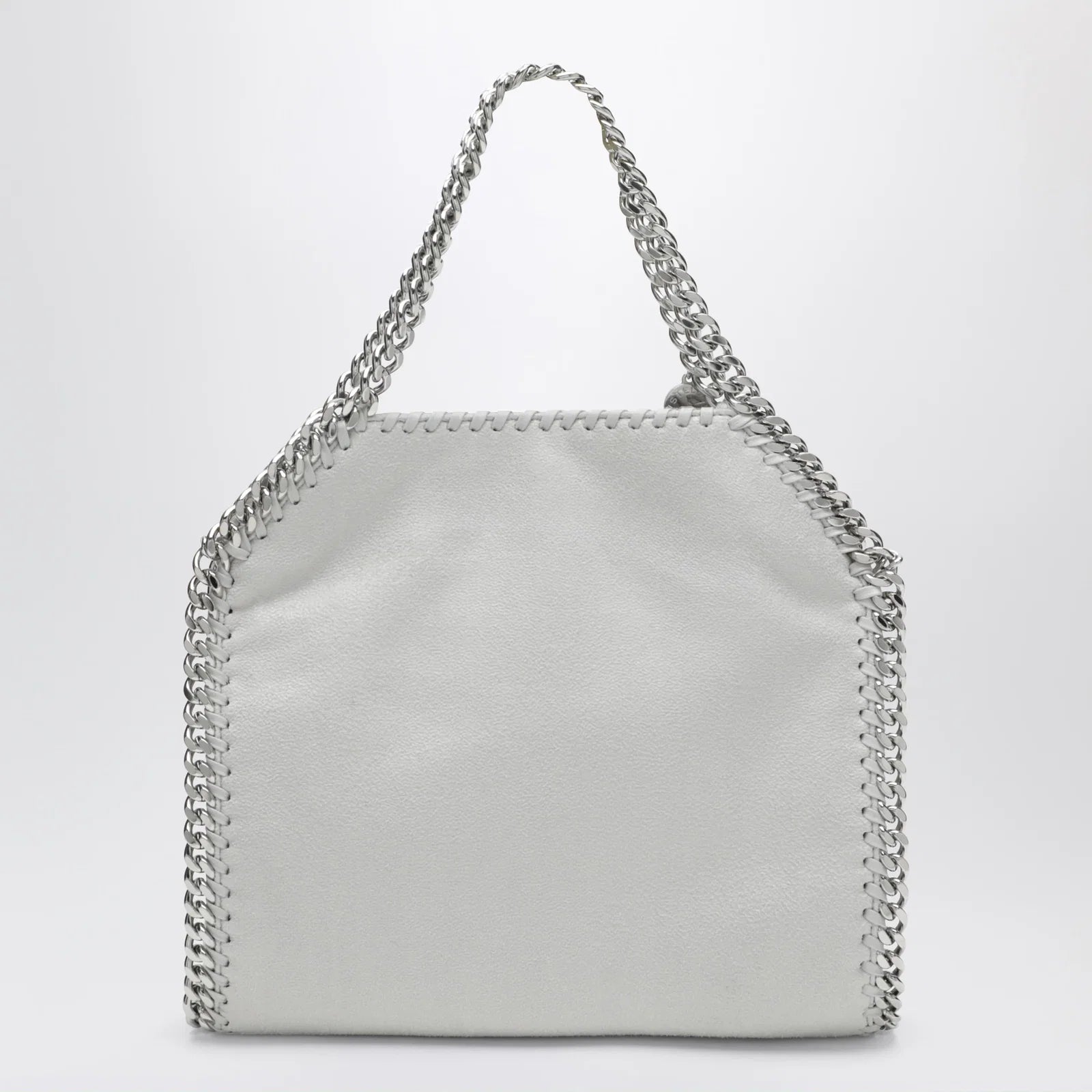 Stella McCartney Pearl grey Falabella mini tote bag