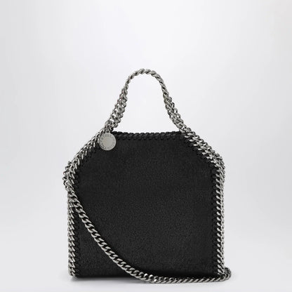 Stella McCartney Black Falabella micro tote bag
