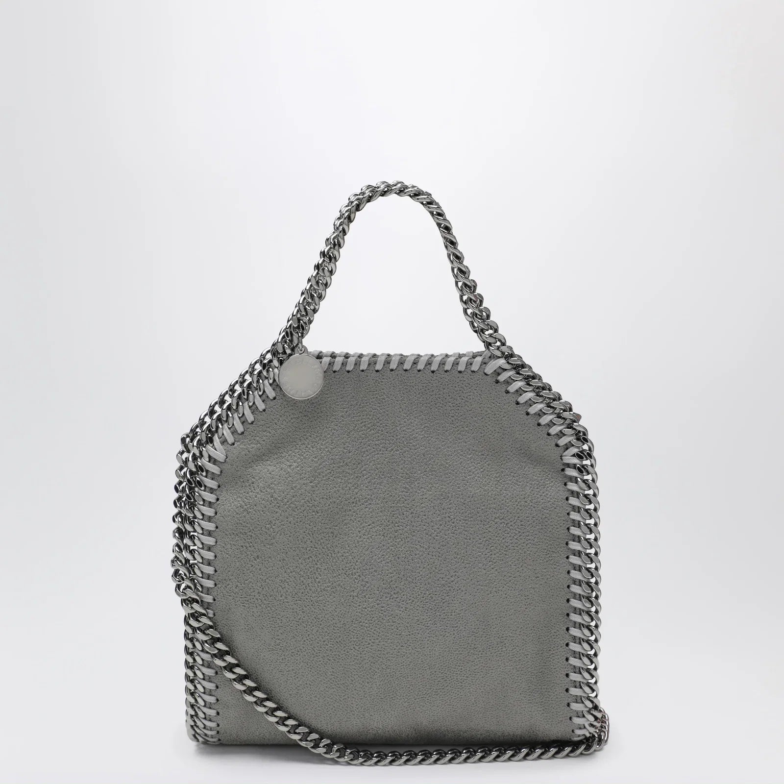Stella McCartney Falabella micro Tote bag in light grey