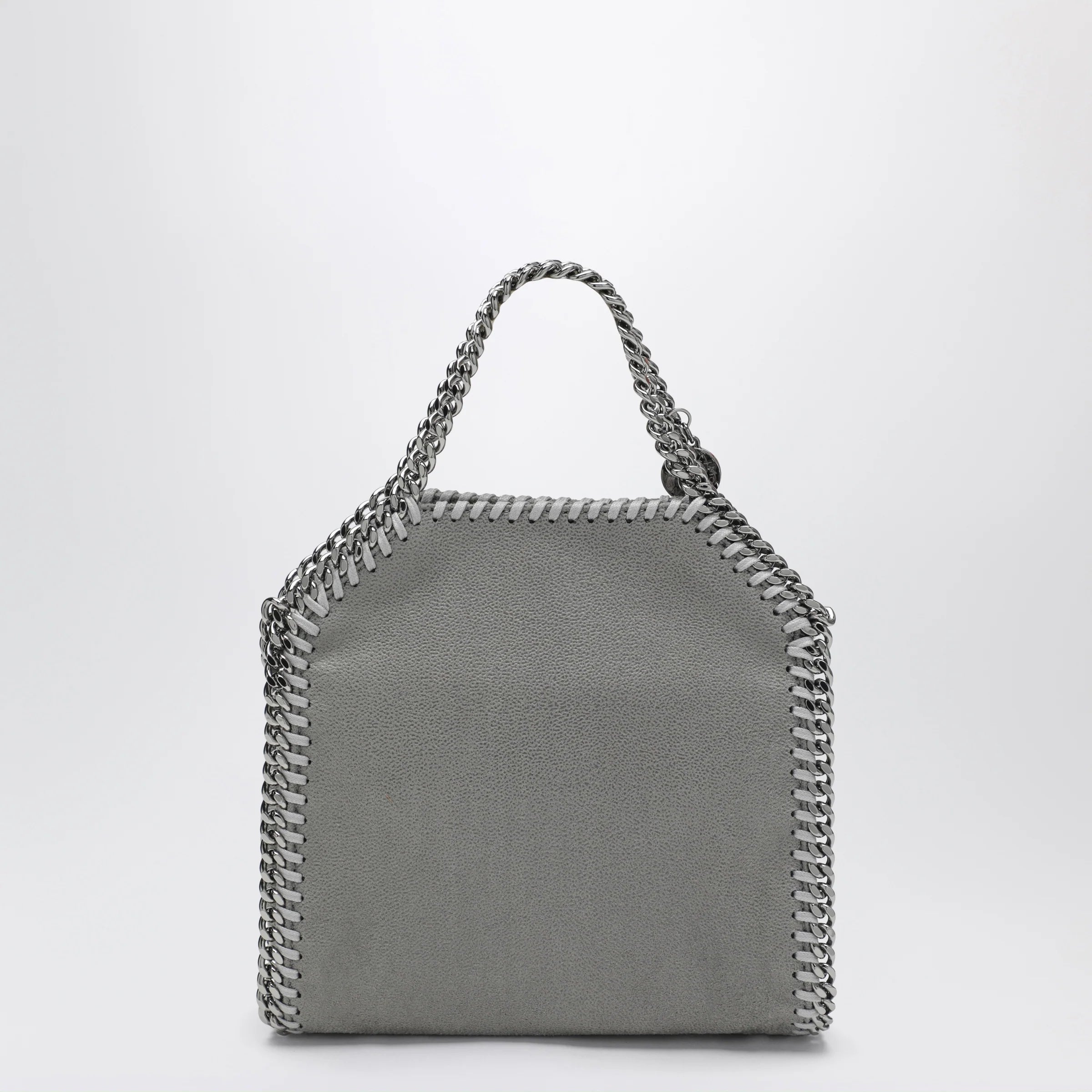 Stella McCartney Falabella micro Tote bag in light grey