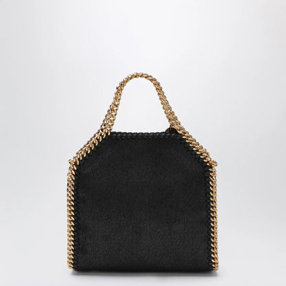 Stella McCartney Black Falabella Tote bag micro