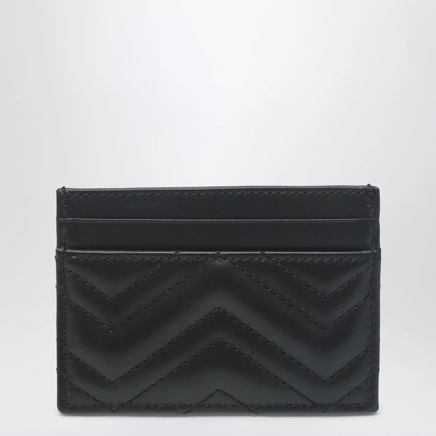 GUCCI GG Marmont card holder black/gold