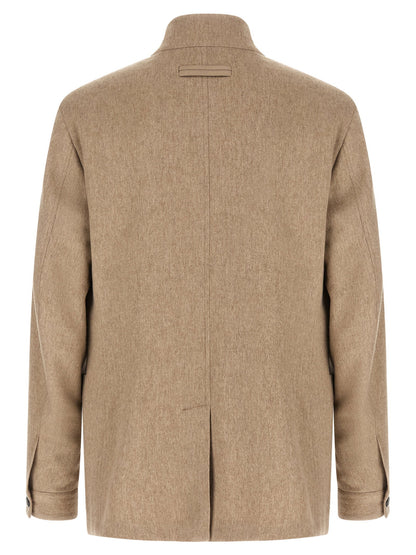 Zegna Beige Il Conte Jacket