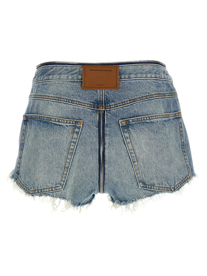 Alexander Wang Zip V-waist Shorts