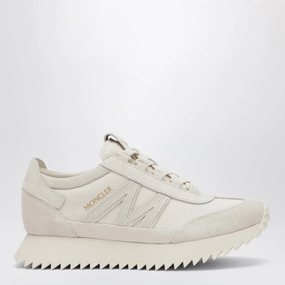 Moncler Pacey2 Sneakers in beige canvas and leather