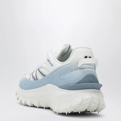 Moncler Trailgrip Sneakers white/light blue with Vibram® Megagrip sole
