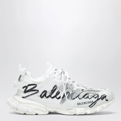 Balenciaga Track Signature sneakers in white/black