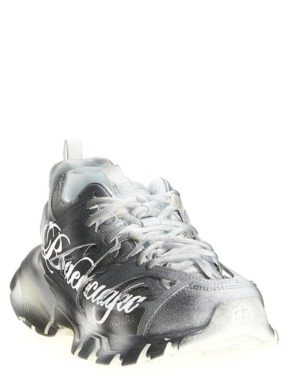 Balenciaga Track Stencil Logo Sneakers