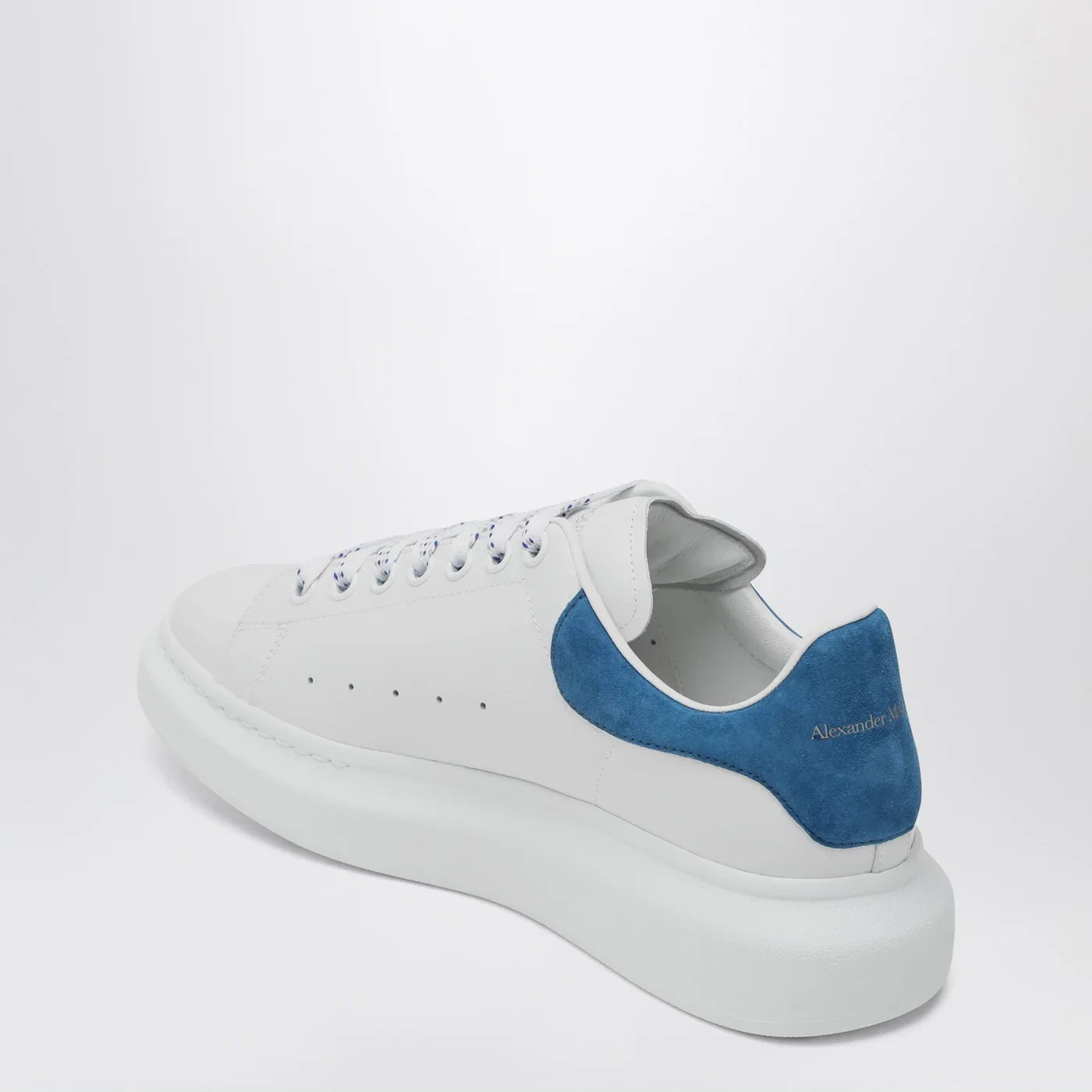 Alexander McQueen White/blue Oversize Sneakers