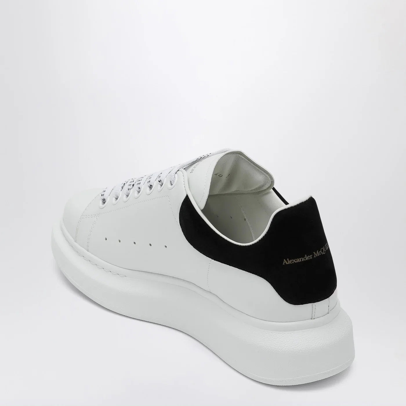 Alexander McQueen White and black Oversized Sneakers