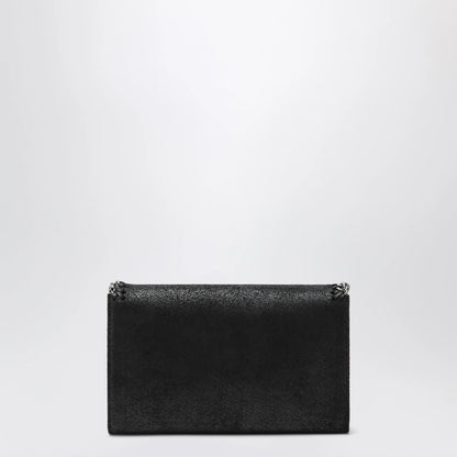 Stella McCartney Falabella crossbody wallet bag in black