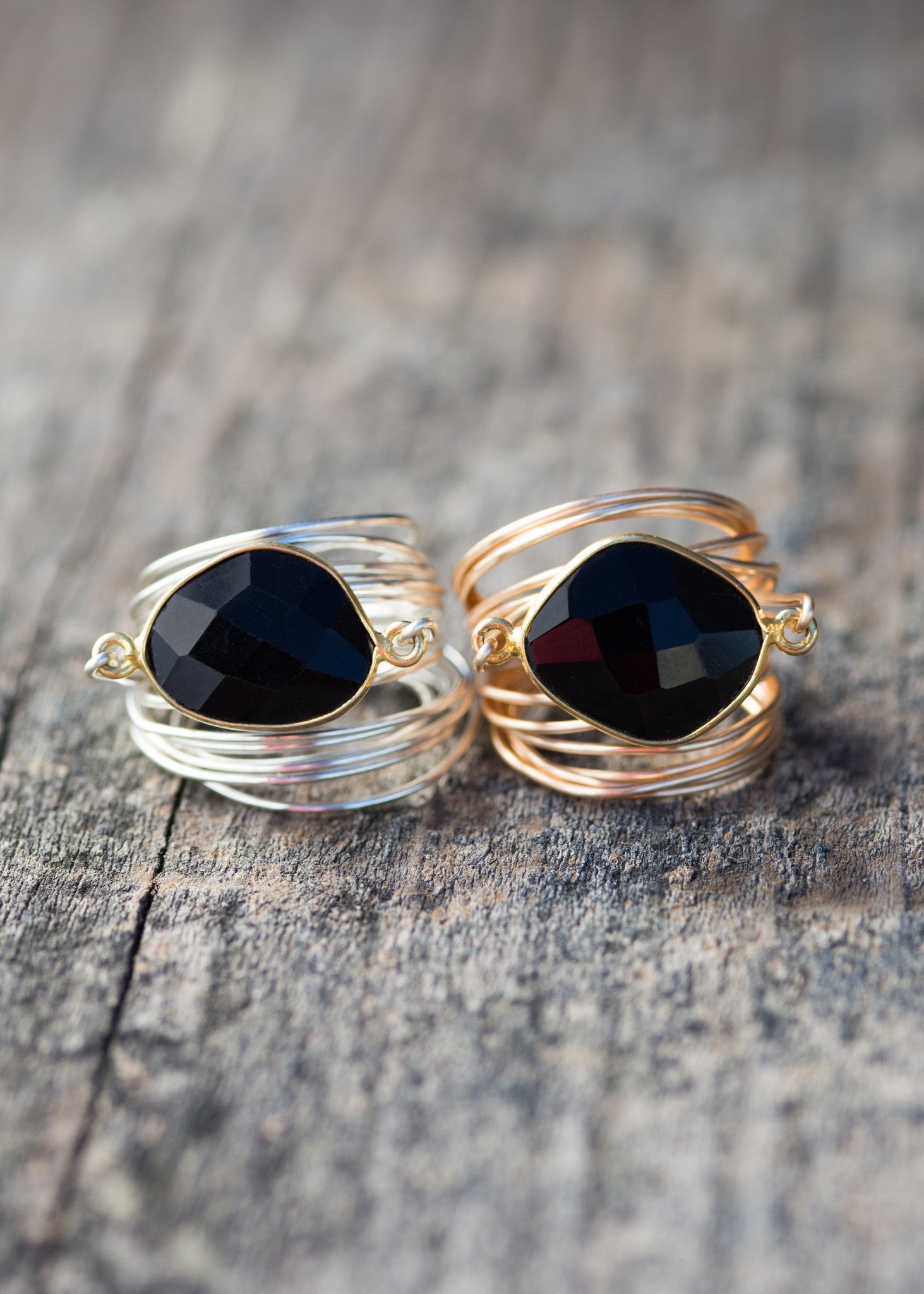 Torrey Ring with Black Onyx