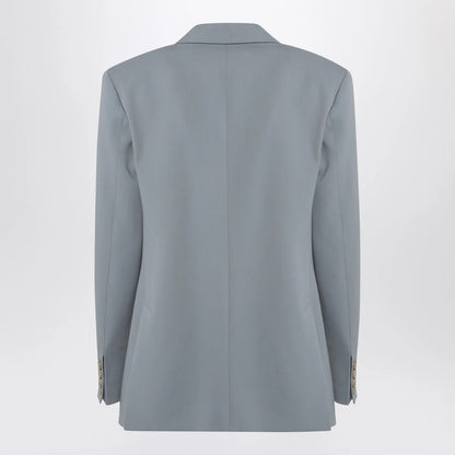 Stella McCartney Light grey wool double-breasted jacket