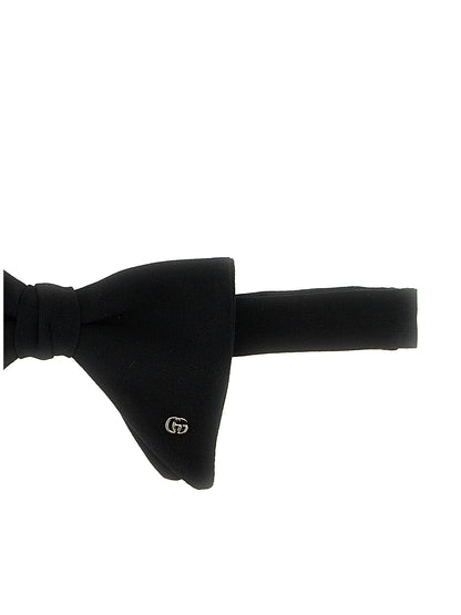 Gucci Silk Crepe Bow Tie