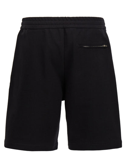 Alexander McQueen Graffiti Bermuda Shorts