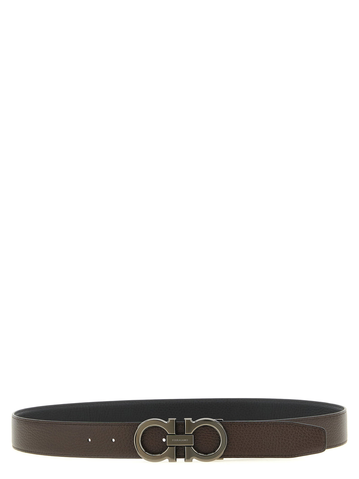 Ferragamo Doppio Gancini Reversible Belt