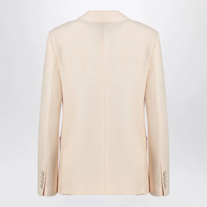Valentino Wool and silk single-breasted jacket