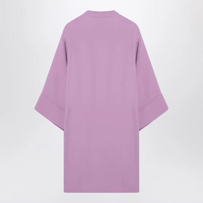 Valentino Lilac silk mini dress