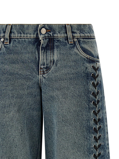 Stella Mccartney Lace-up Jeans