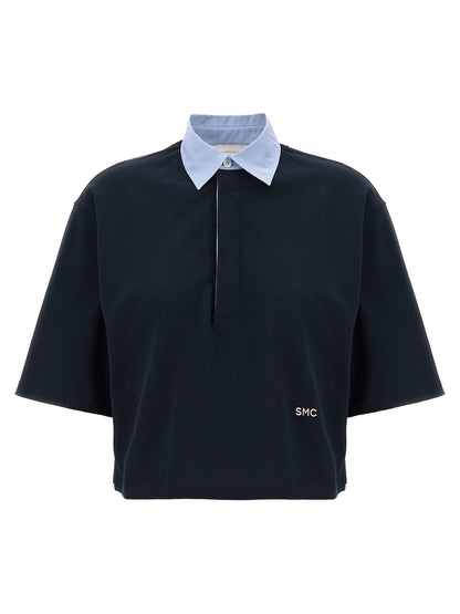 Stella Mccartney Cropped Piquet Polo