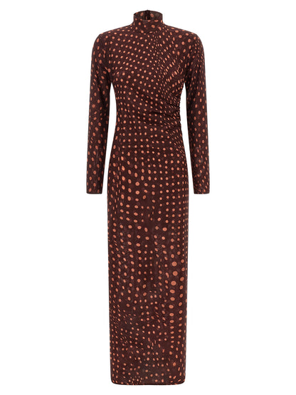 Stella Mccartney Polka Dot Mesh Dress