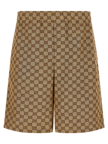Gg Supreme Bermuda Shorts - Gucci Lido Line