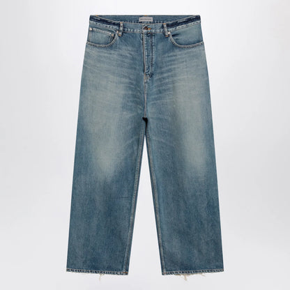 Balenciaga Baggy jeans in blue cotton denim
