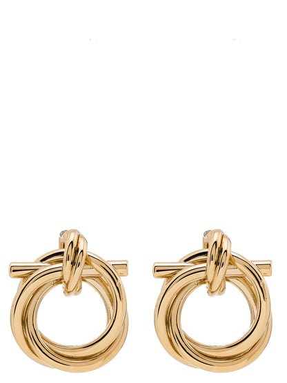Ferragamo Gancini Torchon (s) Earrings