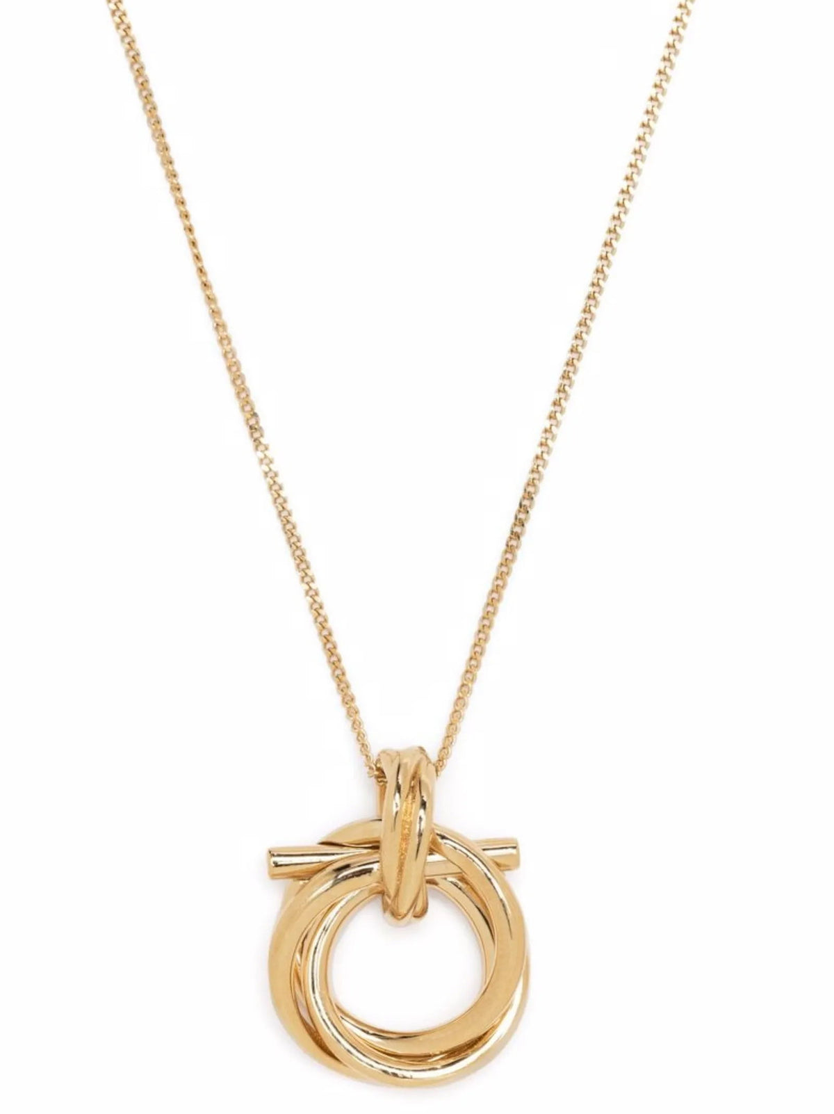 Ferragamo Gancini Torchon Necklace