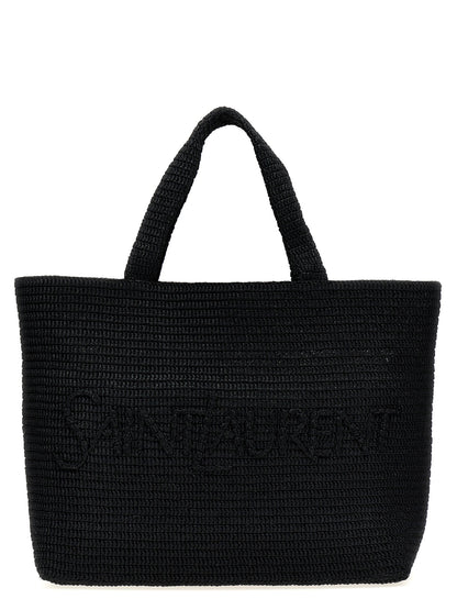 Saint Laurent Rafia Tote Bag