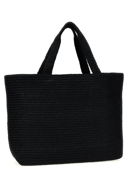 Saint Laurent Rafia Tote Bag