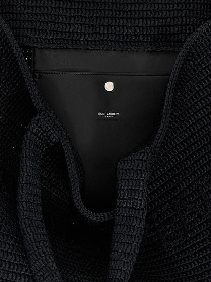 Saint Laurent Rafia Tote Bag