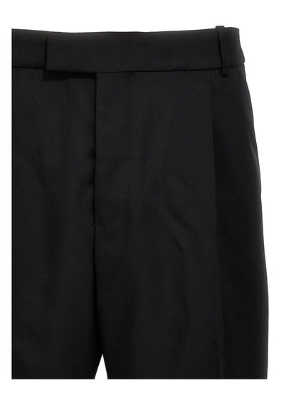 Alexander McQueen Gabardine Wool Pants