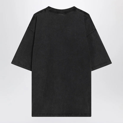Balenciaga Black faded Crayon Loop oversize T-shirt