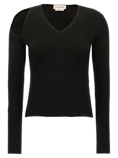 Alexander McQueen Cut-out Sweater