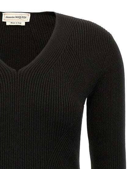 Alexander McQueen Cut-out Sweater