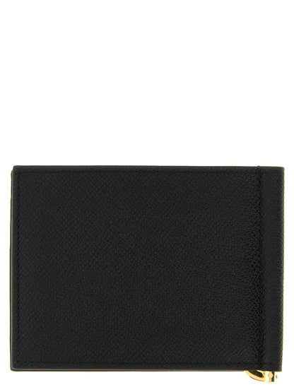 Ferragamo Gancini Wallet With Clip