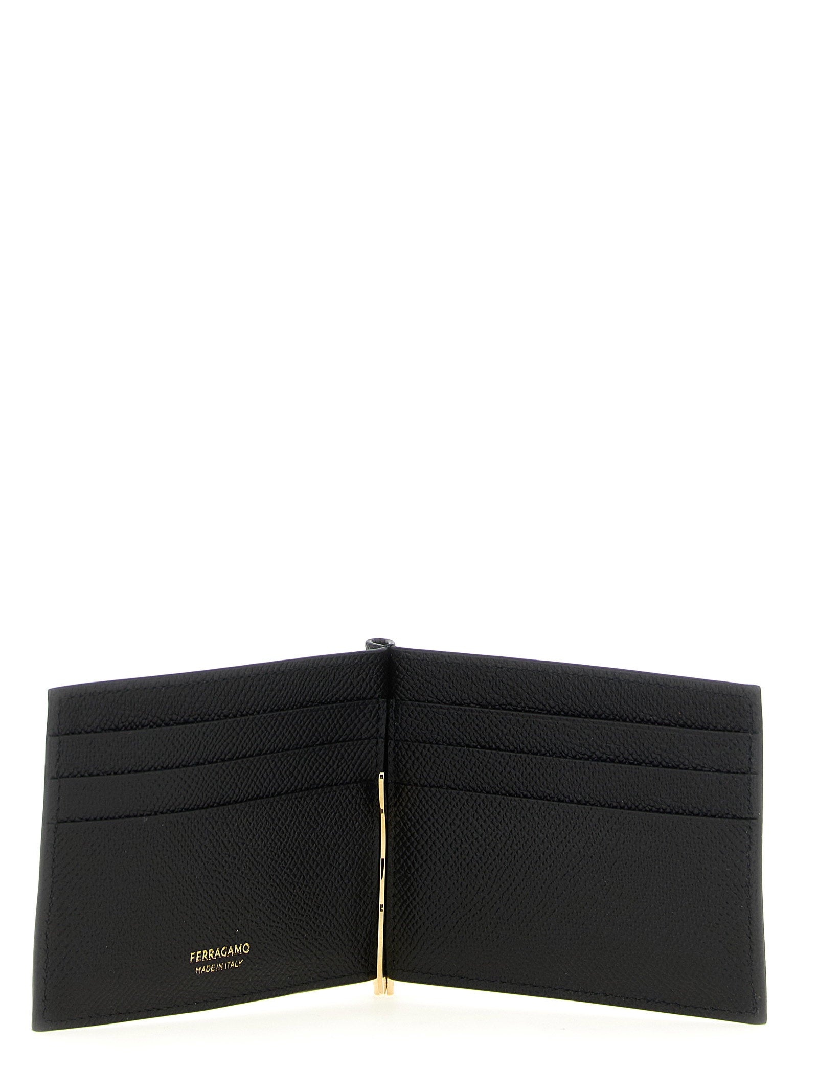 Ferragamo Gancini Wallet With Clip