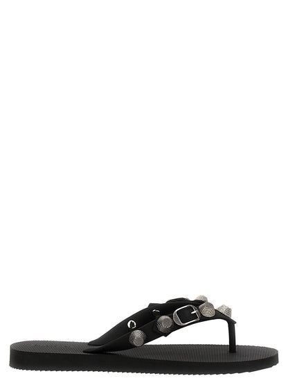 Balenciaga Holiday Capsule Cagole Thong Sandals