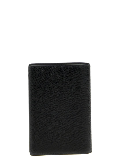 Balenciaga Logo Leather Passport Holder