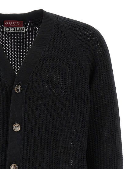 Gucci Web Ribbon Cardigan