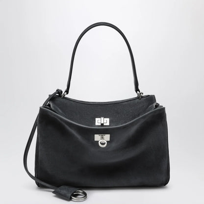 Balenciaga Rodeo small bag in grey calf leather