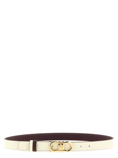 Ferragamo Doppio Gancini Reversible Belt