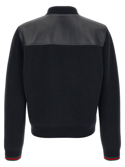 Gucci Bomber Jacket With Tassel And Sweater