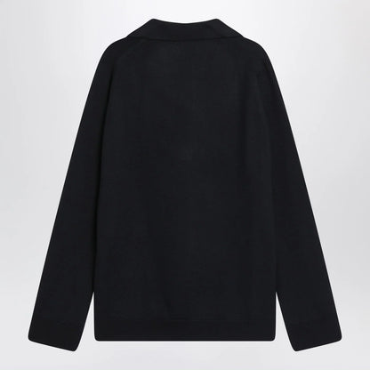 GUCCI Navy blue wool sweater